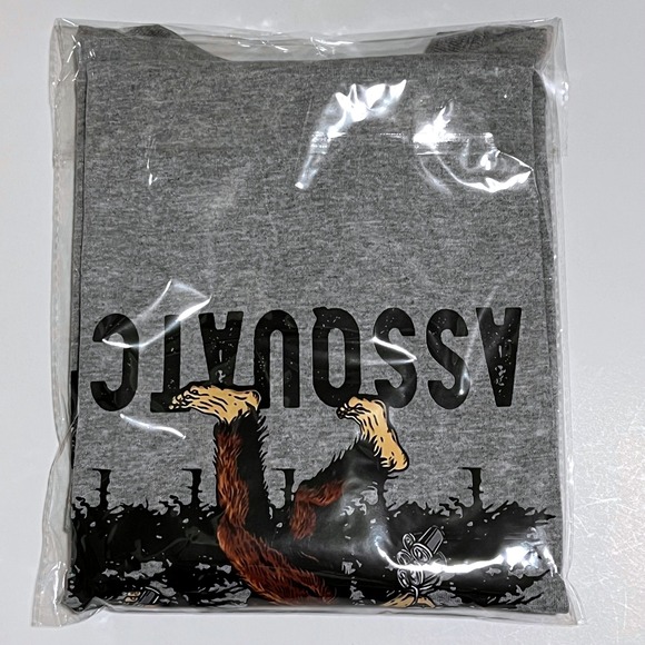 Don't Be An Assquatch Bigfoot T-Shirt Sport Gray Size Medium NEW - Picture 6 of 6